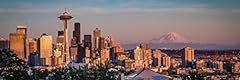 Seattle skyline sunset for sale  Delivered anywhere in USA 