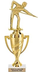 Billiards trophy gold for sale  Delivered anywhere in USA 