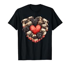 Pug heart shaped for sale  Delivered anywhere in USA 