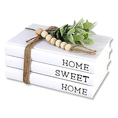 Decorative white books for sale  Delivered anywhere in UK