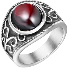 Bague homme acier d'occasion  Livré partout en France