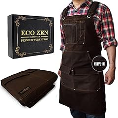 Woodworking Shop Apron - 16 oz Waxed Canvas Work Aprons for sale  Delivered anywhere in USA 
