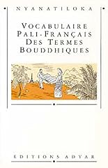 Vocabulaire pali français d'occasion  Livré partout en France