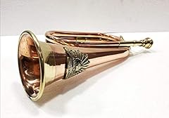Antique bugle brass for sale  Delivered anywhere in UK
