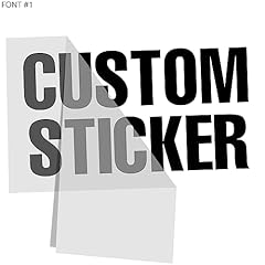 Custom sticker bold for sale  Delivered anywhere in UK