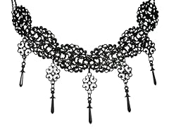 Black gothic filigree for sale  Delivered anywhere in USA 