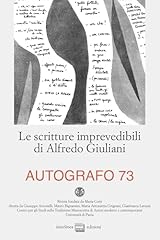 Autografo. scritture imprevedi usato  Spedito ovunque in Italia 