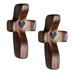 Croce legno fatta usato  Spedito ovunque in Italia 