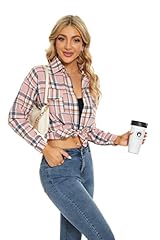 Fourindo womens plaid for sale  Delivered anywhere in UK