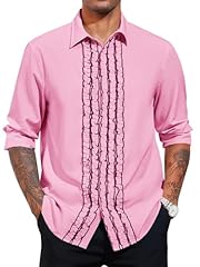 Runcati mens ruffle for sale  Delivered anywhere in USA 