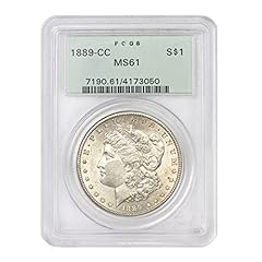 1889 CC American Silver Morgan Dollar MS-61 Original for sale  Delivered anywhere in USA 