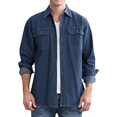 Camicia jeans uomo usato  Spedito ovunque in Italia 