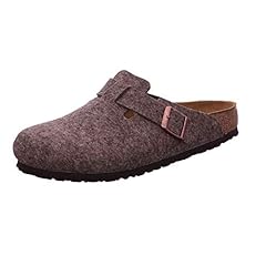Used, Birkenstock Unisex Boston Wool Felt Cocoa Sandals 7 for sale  Delivered anywhere in USA 