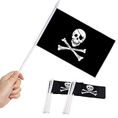 Pirate stick flag for sale  Delivered anywhere in UK