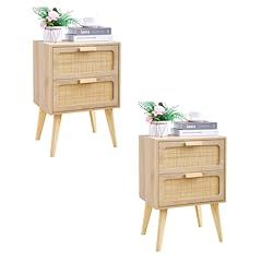 Yaukomel rattan nightstand for sale  Delivered anywhere in USA 