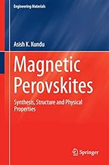 Magnetic perovskites synthesis d'occasion  Livré partout en Belgiqu