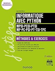 Informatique python méthodes d'occasion  Livré partout en France