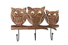 Ajuny wooden owl for sale  Delivered anywhere in USA 