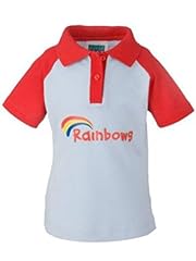 Rainbow polo shirt for sale  Delivered anywhere in UK