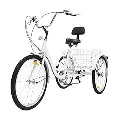 Adult Tricycle 7 Speed Three Wheel Tricycle for Adults, for sale  Delivered anywhere in USA 