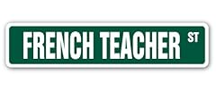 French teacher street for sale  Delivered anywhere in UK