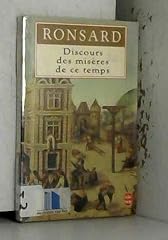 Discours misères temps d'occasion  Livré partout en France
