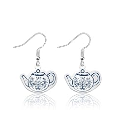 Teapot earrings tea for sale  Delivered anywhere in UK