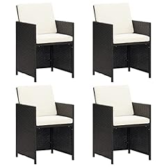 Vidaxl pcs black for sale  Delivered anywhere in UK
