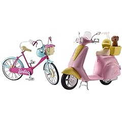 Barbie scooter cagnolino usato  Spedito ovunque in Italia 
