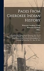 Pages cherokee indian for sale  Delivered anywhere in USA 