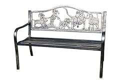 Metal garden bench for sale  Delivered anywhere in UK