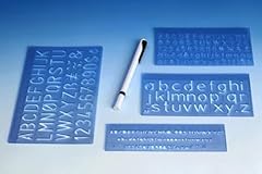 Wedo schriftschablonen set gebraucht kaufen  Wird an jeden Ort in Deutschland