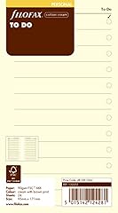 Filofax personal cotton for sale  Delivered anywhere in UK