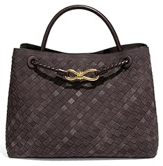 Suede woven tote for sale  Delivered anywhere in USA 
