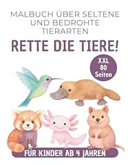 Rette tiere malbuch gebraucht kaufen  Wird an jeden Ort in Deutschland