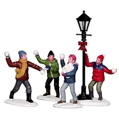 Lemax snowball fight for sale  Delivered anywhere in USA 