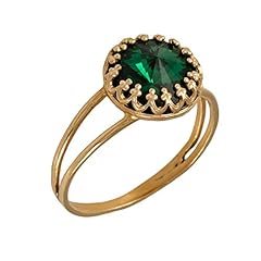 Emerald ring stacking for sale  Delivered anywhere in USA 