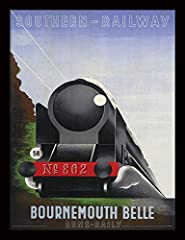 Used, National Railway Museum Bournemouth Belle Framed 30 for sale  Delivered anywhere in UK