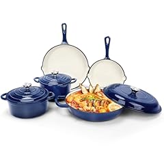 Nonstick enameled cast for sale  Delivered anywhere in USA 