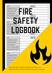 Fire safety log for sale  Delivered anywhere in UK