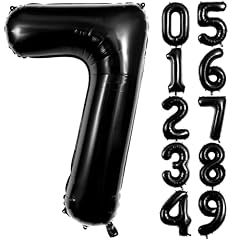 Black number balloons for sale  Delivered anywhere in UK