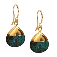 Gempires chrysocolla pear for sale  Delivered anywhere in UK