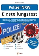 Polizei nrw einstellungstest gebraucht kaufen  Wird an jeden Ort in Deutschland