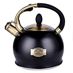 SUSTEAS Stove Top Whistling Tea Kettle-Surgical Stainless for sale  Delivered anywhere in Ireland