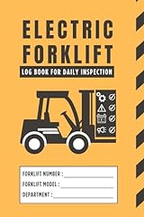 Electric forklift log for sale  Delivered anywhere in Ireland