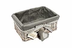 Woodluv grey wicker for sale  Delivered anywhere in UK
