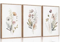 3pcs watercolor wildflower for sale  Delivered anywhere in USA 