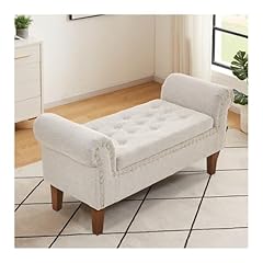 Inmozata linen ottoman for sale  Delivered anywhere in UK