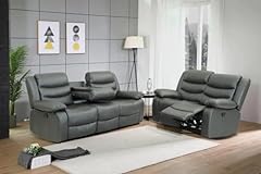 Recliner grey bonded for sale  Delivered anywhere in UK