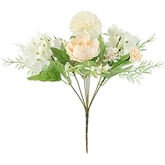 Fake peony artificial for sale  Delivered anywhere in UK